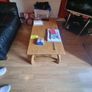 Solid Oak Coffee Table Excellent Condition Image 2