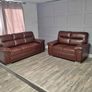 Brand New Leather Non Recliner Gretal Couches Instock On Discount Prices And Free Home Delivery Image 4