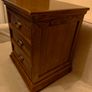 Clove Oak 3-Drawer Solid Wood Bedside Cabinet Locker Classic Traditional Vintage Image 6