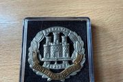 British Northamptonshire Regiment Cap Badge
