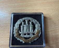 British Northamptonshire Regiment Cap Badge