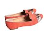 Wonder suede embroidered giraffe flats Image 2