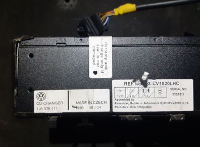 air bag1J6035111 6-disc cd changer VW Golf VW Passat VW Touareg
