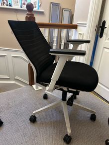 NV Ergonomic Office Chair White Frame