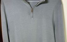 Men's Reiss Light Blue Quarter Zip Jumper