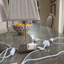 pair lamps beige as new Image 3