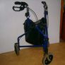 Mobility Rollator Walker + storage + brakes Image 2