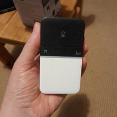 Wireless battery-free doorbell