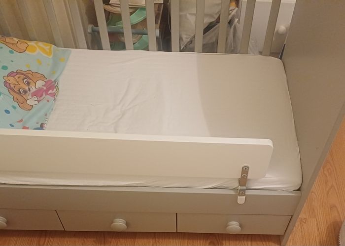IKEA Gonatt Cot (Grey)