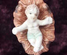 Vintage - Miniature - Baby Jesus