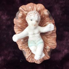 Vintage - Miniature - Baby Jesus