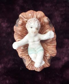 Vintage - Miniature - Baby Jesus