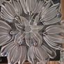 Vintage Walther Glas Sylvia Crystal Frosted hostess bowl Image 4