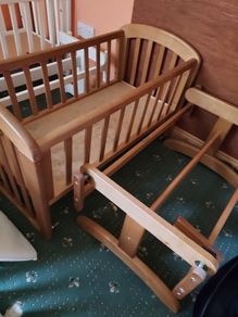 Wooden Crib