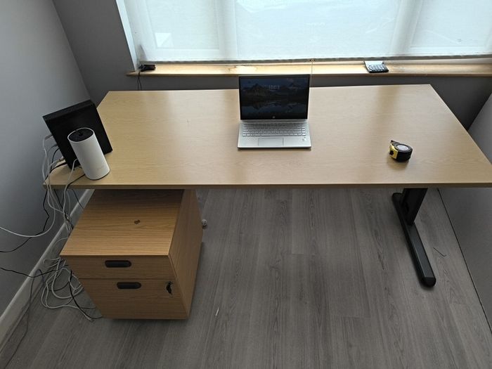 Office desk and drawers