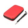 Nintendo New 3DS XL and 3DS XL EVA Hard Protective Case Zip Cover Carry Bag Pouch Red Image 2