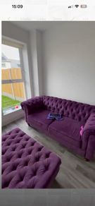 purple chesterfield sofa