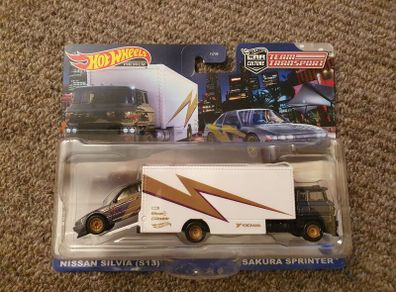 Hot Wheels Nissan Silvia S13 Team Transport