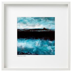Stormy Day, Dalkey Island. Framed Limited Edition Print by Helen Mathews