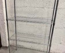 Heavy chrome wire shelf 100 x 40 x 150 cm (Brand new in box) Warrenpoint, County Down