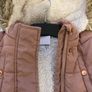 girls pink padded coat age 2 to  3 years Image 2