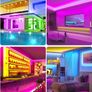 30M LED Strip Lights, Ultra Long Bluetooth RGB Light Strips with Remote & App Control, Colour Changing Tape Lights, Music Sync Dimmable Lighting for Bedroom, Living Room, Gaming Room & Christmas Decor [Energy Class A] Image 7