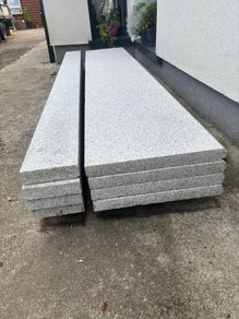 Granite steps+risers