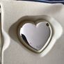 newbridge silver gift set photo pendant and pen with love heart holder still in its box Image 2