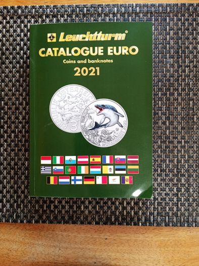 Coins Banknotes - Euro Coins & Banknotes Catalogue Leuchtturm 2021