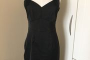 H&amp;M V-neck Satin Dress