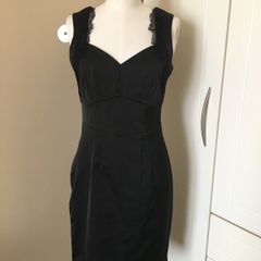 H&M V-neck Satin Dress
