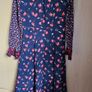 NEW - 100% silk flower print dress UK 8 Image 2