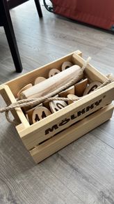 MOLKKY wooden lawn game