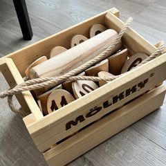MOLKKY wooden lawn game