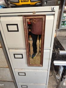 An old mercury mirror