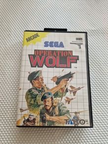 Operation Wolf Sega  Master System Arcade Retro Games Original