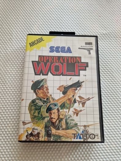 Operation Wolf Sega  Master System Arcade Retro Games Original