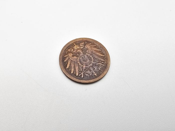 1906 German Empire 1 Pfennig Coin