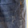 High Waist Distressed Jeans with turnup. Image 4