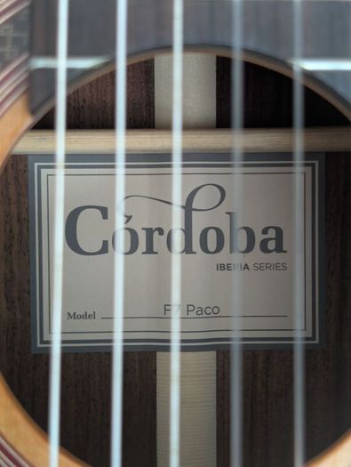 Cordoba F7 Iberia Flamenco classical guitar