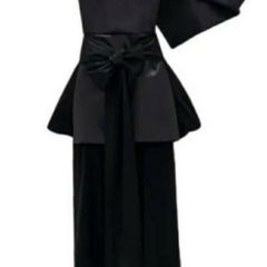 black dress