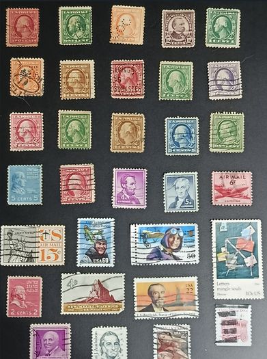 1900s 1990s USA Washington & Airmail Selection