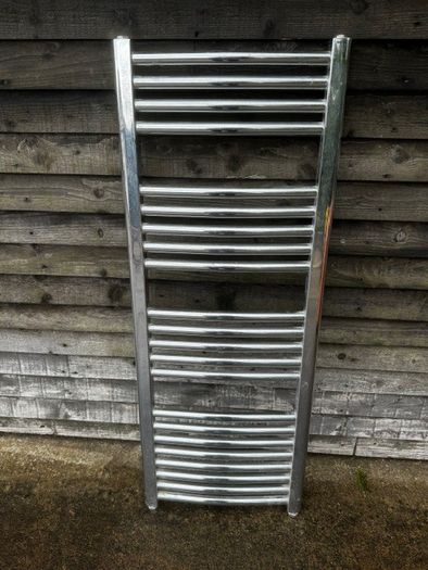 Radiators, one standard radiator, one towel radiator