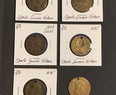Great Britain Geo III Spade Guinea Tokens