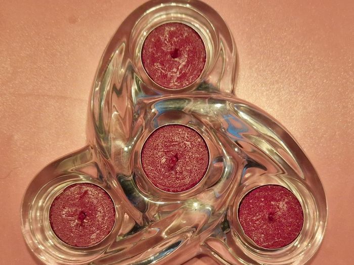 3 Table Centre Piece Tea Light Holders