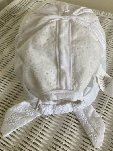Primark White Bow Cap, One Size