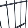 2D Garden Fence Panels & Posts 2008x1030 mm 14 m Grey Image 4