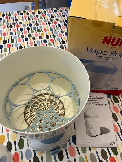 NUK Vapo Rapid Steam Steriliser