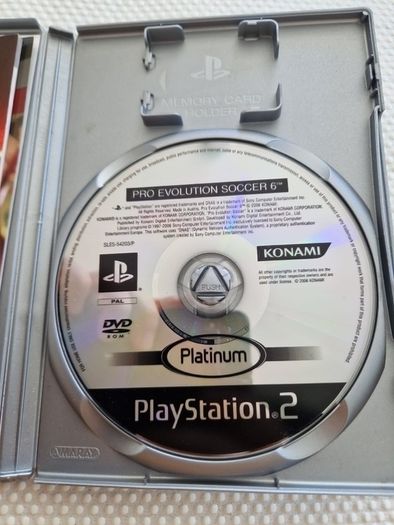 PES 6 Pro Evolution Soccer PlayStation2 Ps2 Games Original