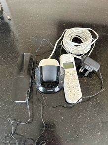 V tech cordless phone 2 pack